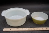 Fire King Baking Dish & Fire King Bowl