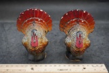 2 - Cast Iron Turkeys