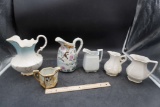 Pitchers & Creamers (W.H. Grindley, Micratex & Others)