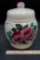 Stoneware Flower Cookie Jar