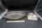 Southern Living Shakers & Glass Dish W/ Outer Tray