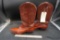 Justin Eel Skin Men'S Boots (Size 10 1/2 D)