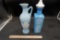 2 - Blue Decanters