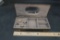 Metal Jewelry Box W/ 4 Rings