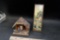 Wooden Thermometer & Advertising Thermometer From Hoven, S.Dak.