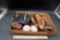 2 Baseball Gloves (Rawlings & Mizuna) & 2 Baseballs