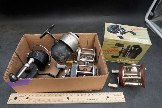 Fishing Reels - Garcia, Spinster, South Bend & Others