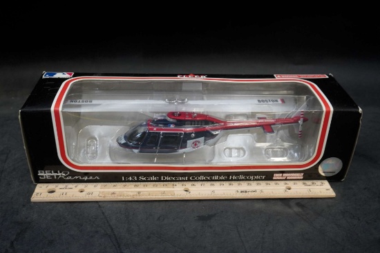 Fleer Bell Jet Ranger Boston Helicopter