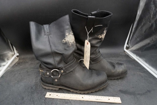 Harley-Davidson Men'S Leather Riding Boots (Size 11 D)