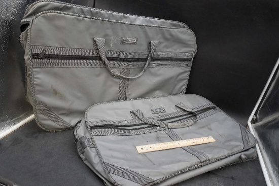 2 - Hallmark Grey Bags