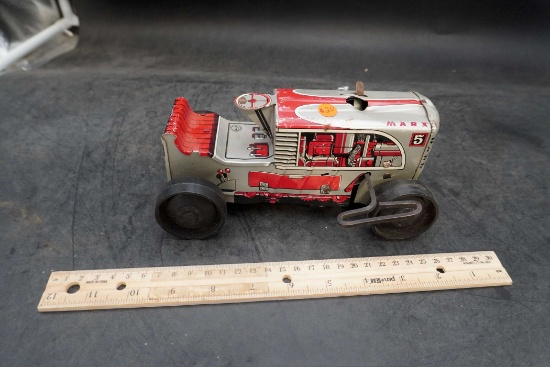 Marx 5 Wind-Up Tractor
