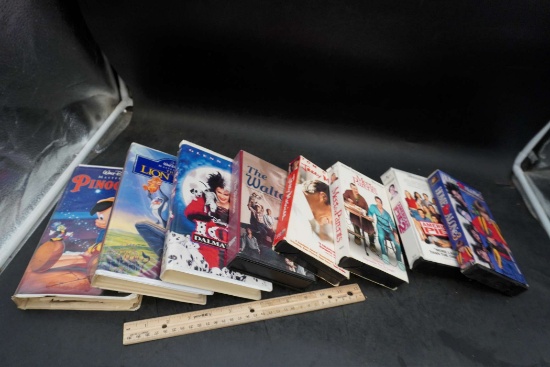 Assorted Vhs Tapes