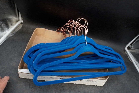 Blue Velvet Hangers