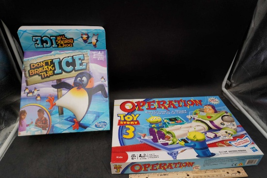 2 Games - Don'T Break The Ice & Operation Toy Story 3