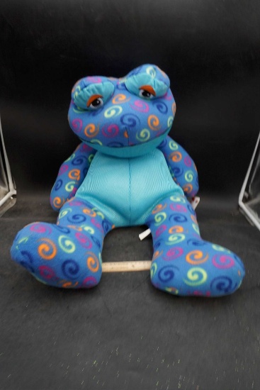 Large Plush Paradice Frog Stuffed Animal