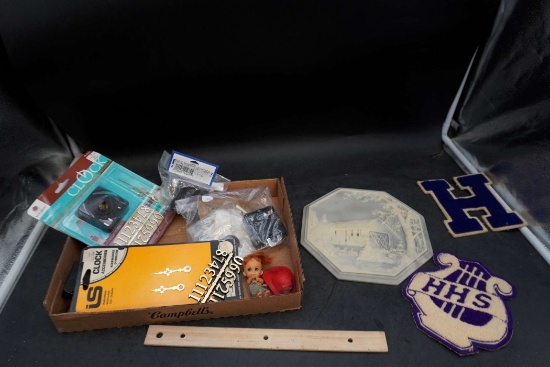 Clock Sets, Clock Movement, Covered Bridge & Patches