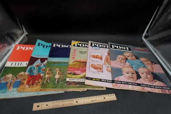 5 - 1960'S Post Quints Magazines
