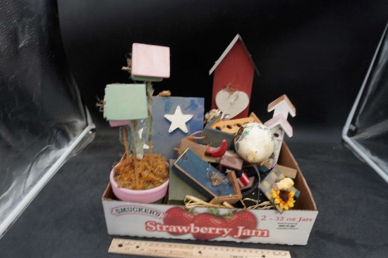 Wooden Decorative Bird Houses