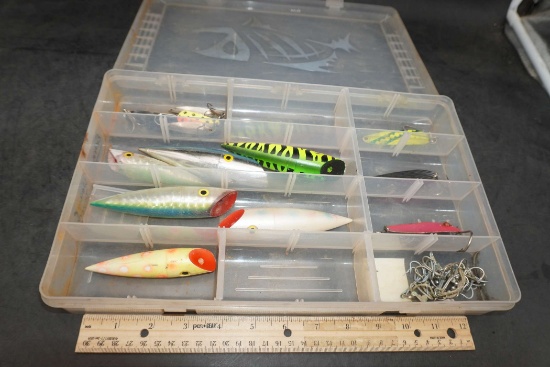 Plastic Organizer W/ Lures & Gear