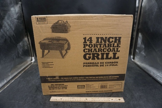 14" Portable Charcoal Grill