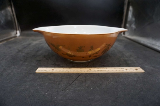 Brown Pyrex Bowl