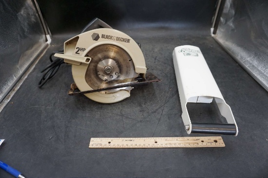 Black & Decker Circular Saw, Can Crusher