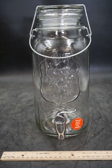 Glass Beverage Dispenser
