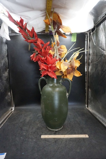 Vase W/ Faux Flowers
