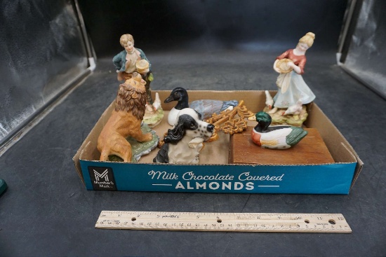 Duck Jewelry Box & Figurines