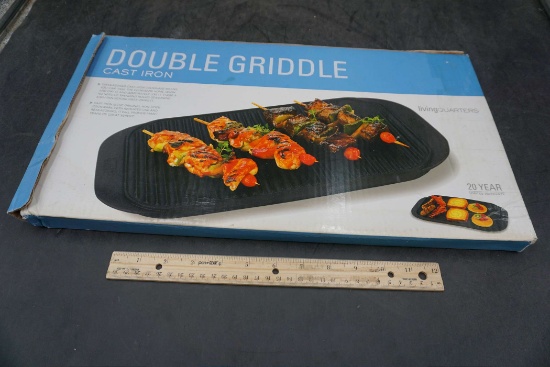 Double Griddle Cast Iron