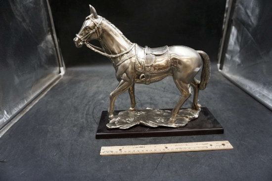 Metal Horse Sculpture