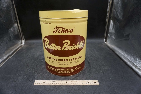 Fenn'S Butter Brickle Container