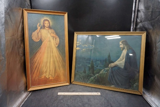 2 - Framed Jesus Pictures