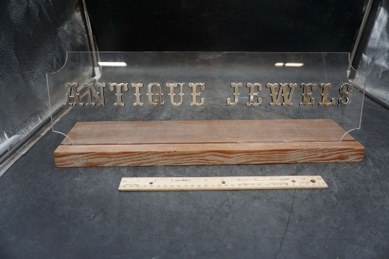 Antique Jewels Sign