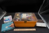 Buttoneer, Bowmaker, Sewing Box & Michael Kors Glasses Case