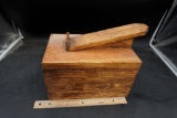 Wooden Shoe Polishing Box