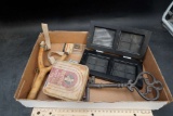 Slingshot, Cast Iron Key, Sentinel First Aid Kit & Frame