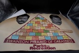 Parks And Recreation Swanson Pyramid Of Greatness Poster