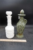 2 - Decanters (One Is Beam Genuine Regal China)