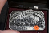 American Historical 1981 Commemorative Belt Buckle