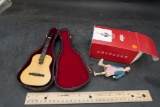 Stranger Things Ornament & Small Guitar