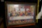 Framed Living Last Supper Picture
