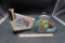 2 Beam'S Decanters - Kewanee, Ill. & 40 Ducks Unlimited