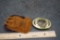 Leather Bag W/ South Dakota 1889 Belt Buckle