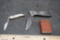 2 Pocket Knives (One Is Harley-Davidson) & Champ Lighter