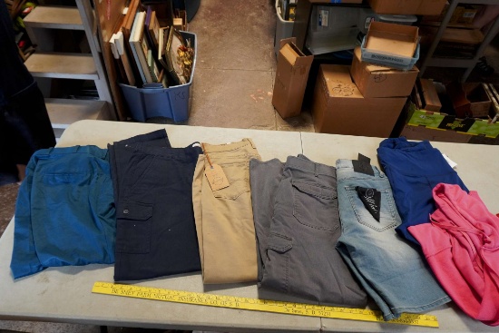 6 Pants/Shorts, U.A. Sweatshirt & Nike Polo