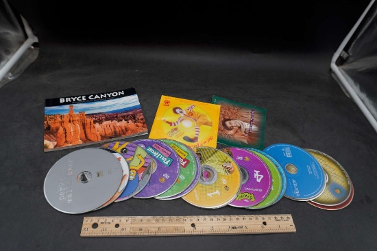 Assorted Dvds & Bryce Canyon Booklet