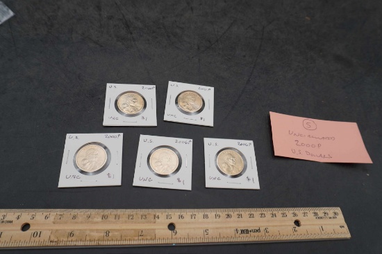 5 - Uncirculated 2000 P U.S. Dollars