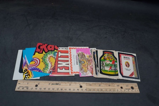 Wacky Pack Stickers-Cards (70'S)