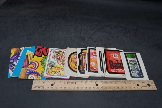 Wacky Pack Stickers-Cards (70'S)